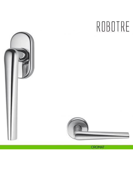 Maniglia per finestra martellina DK Robotre Colombo Design cromat
