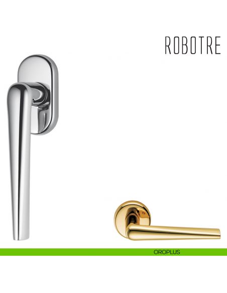 Maniglia per finestra martellina DK Robotre Colombo Design oroplus