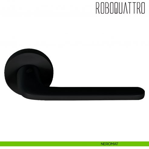 Maniglia per porta Roboquattro Colombo Design neromat