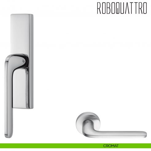 Maniglia per finestra cremonese Roboquattro Colombo Design cromat