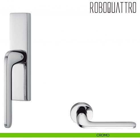 Maniglia per finestra cremonese Roboquattro Colombo Design cromo