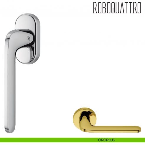 Maniglia per finestra martellina DK Roboquattro Colombo Design oroplus