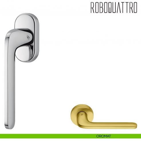 Maniglia per finestra martellina DK Roboquattro Colombo Design oromat