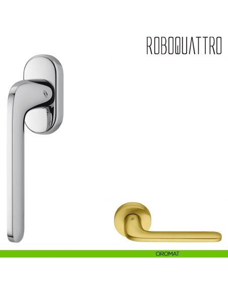 Maniglia per finestra martellina DK Roboquattro Colombo Design oromat