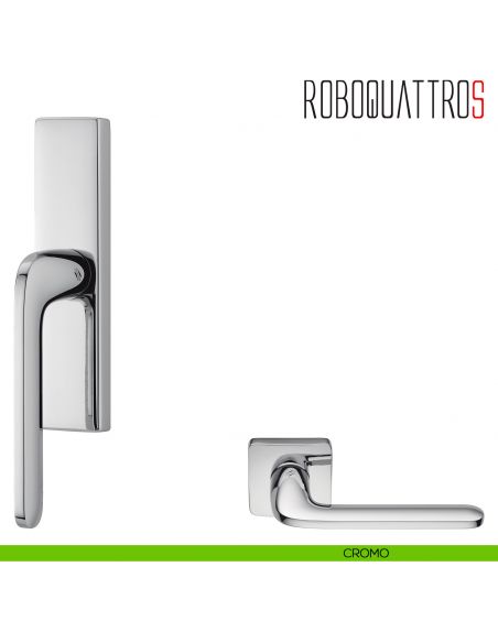 Maniglia per finestra cremonese Roboquattro S Colombo Design cromo
