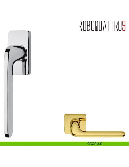 Maniglia per finestra martellina DK Roboquattro S Colombo Design oroplus