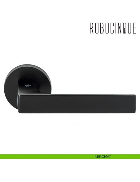 Maniglia per porta Robocinque Colombo Design neromat