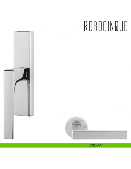 Maniglia per finestra cremonese Robocinque Colombo Design cromat