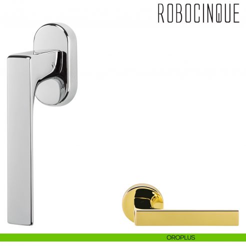 Maniglia per finestra martellina DK Robocinque Colombo Design oroplus
