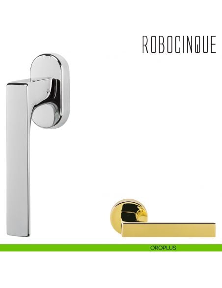 Maniglia per finestra martellina DK Robocinque Colombo Design oroplus