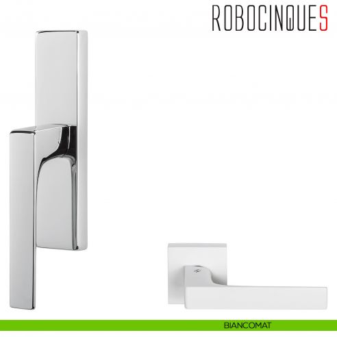 Maniglia per finestra cremonese Robocinque S Colombo Design biancomat