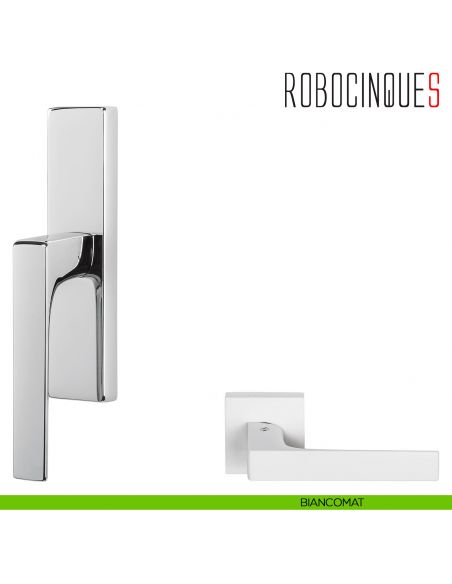 Maniglia per finestra cremonese Robocinque S Colombo Design biancomat