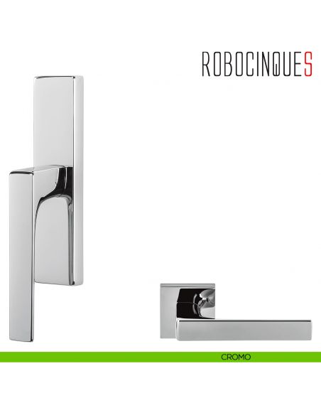 Maniglia per finestra cremonese Robocinque S Colombo Design cromo
