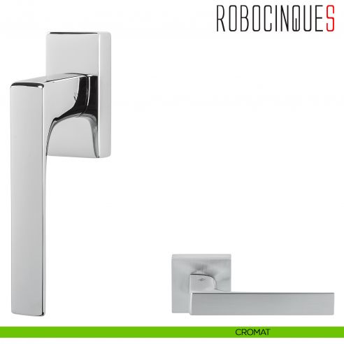 Maniglia per finestra martellina DK Robocinque S Colombo Design cromat