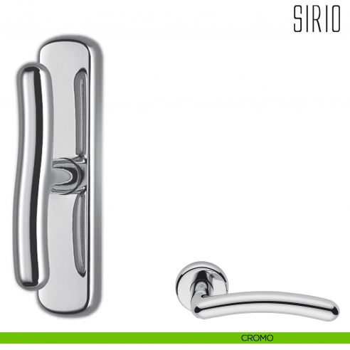 Maniglia per finestra cremonese Sirio Colombo Design cromo