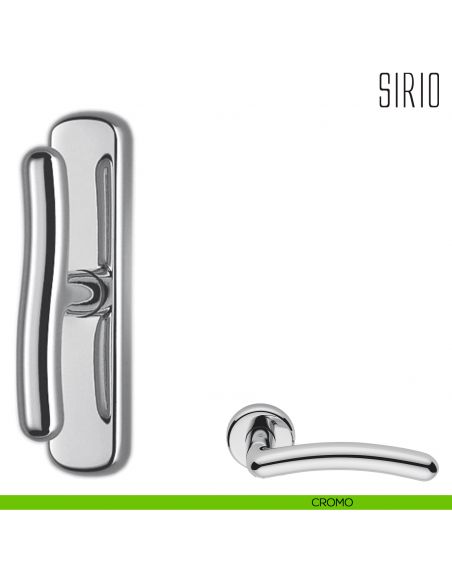 Maniglia per finestra cremonese Sirio Colombo Design cromo