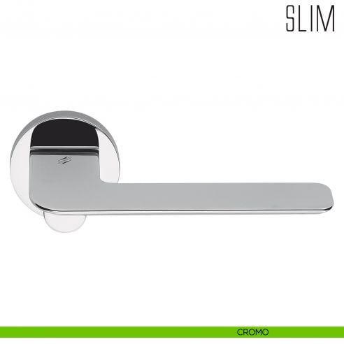 Maniglia per porta Slim Colombo Design bassa cromo
