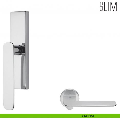 Maniglia per finestra cremonese Slim Colombo Design cromat