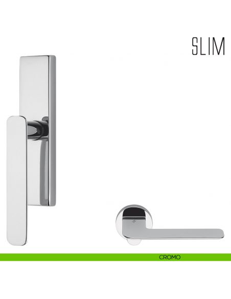 Maniglia per finestra cremonese Slim Colombo Design cromo
