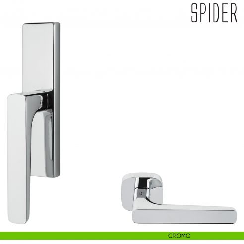 Maniglia per finestra cremonese Spider Colombo Design cromo