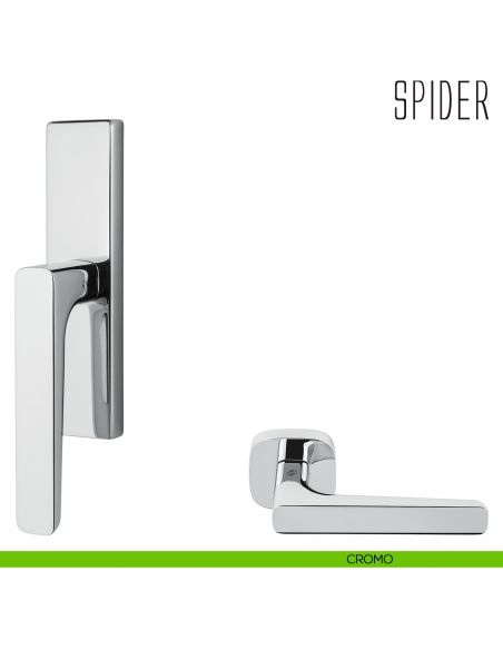 Maniglia per finestra cremonese Spider Colombo Design cromo