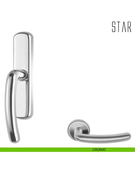 Maniglia per finestra cremonese Star Colombo Design cromat