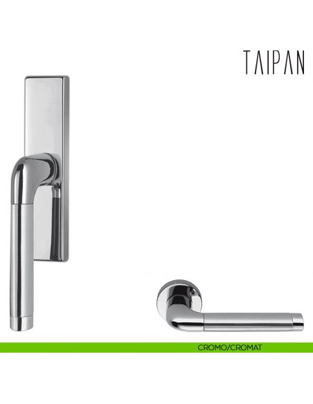 Maniglia per finestra cremonese Taipan Colombo Design cromo - cromat