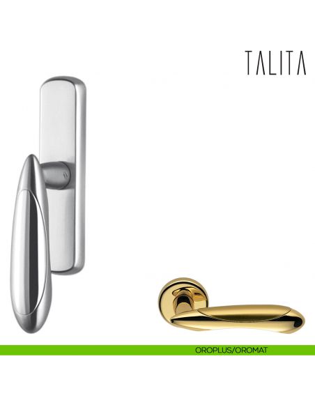 Maniglia per finestra cremonese Talita Colombo Design oroplus - oromat