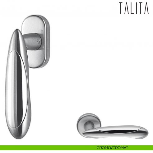 Maniglia per finestra martellina DK Talita Colombo Design cromat - cromo