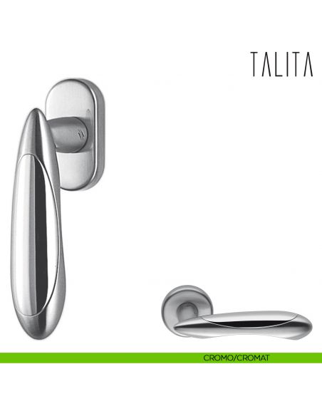 Maniglia per finestra martellina DK Talita Colombo Design cromat - cromo