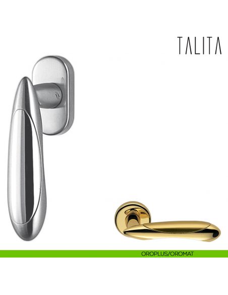 Maniglia per finestra martellina DK Talita Colombo Design oroplus - oromat