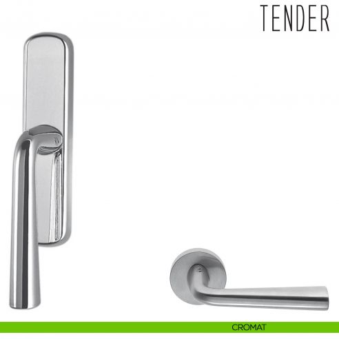 Maniglia per finestra cremonese Tender Colombo Design cromat