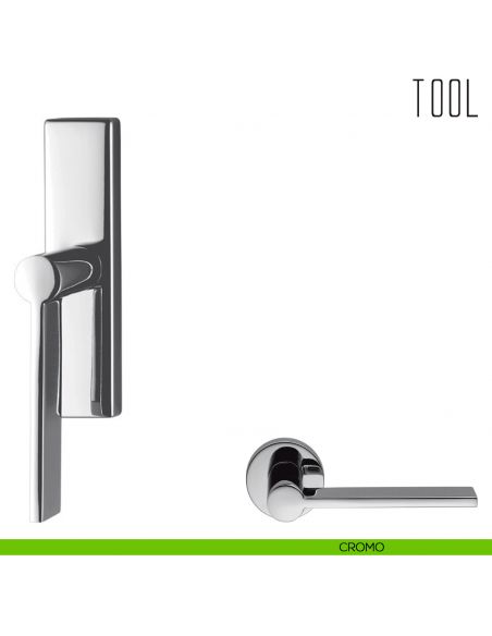 Maniglia per finestra cremonese Tool Colombo Design cromo