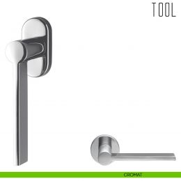 Maniglia per finestra martellina DK Tool Colombo Design bassa 2