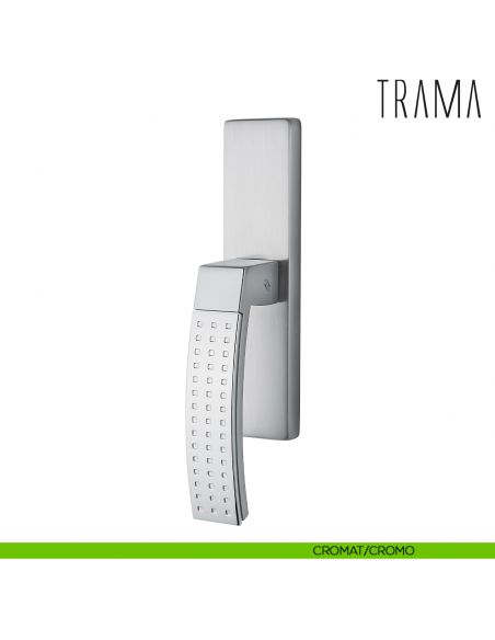 Maniglia cremonese per finestra Trama Colombo Design cromat - cromo