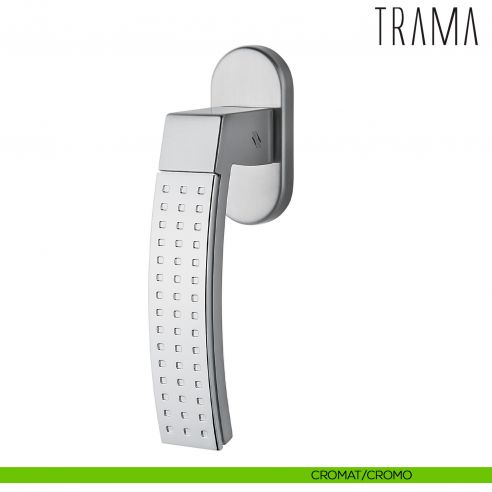 Maniglia martellina DK per finestra Trama Colombo Design cromat - cromo