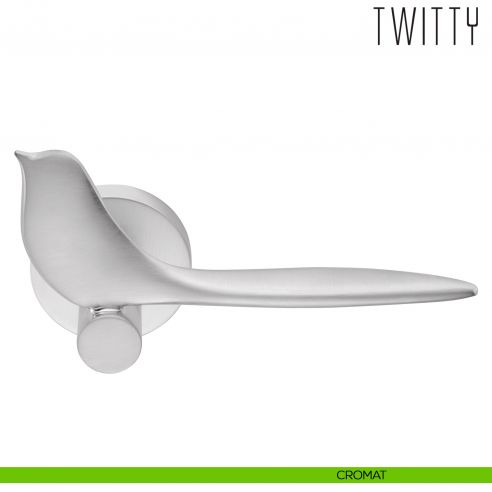 Maniglia per porta Twitty Colombo Design cromat
