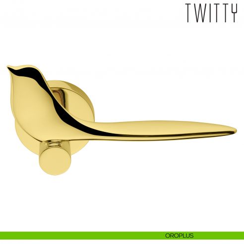 Maniglia per porta Twitty Colombo Design oroplus