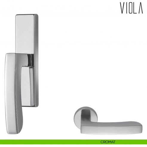 Maniglia per finestra cremonese Viola Colombo Design cromat
