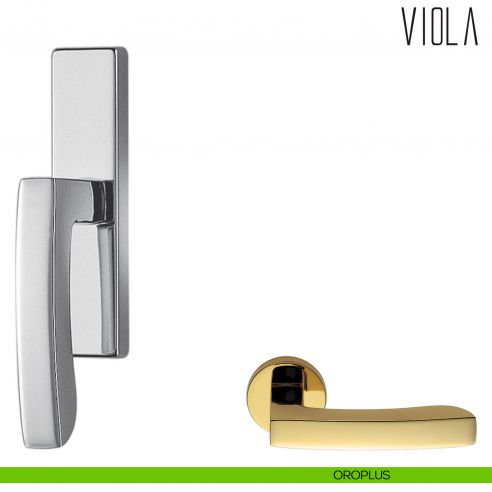 Maniglia per finestra cremonese Viola Colombo Design oroplus