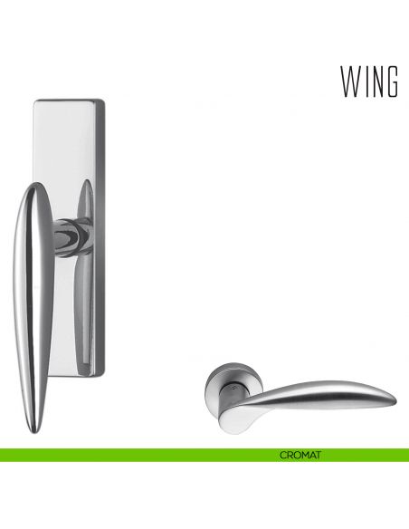 Maniglia per finestra cremonese Wing Colombo Design cromat