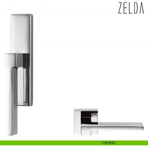 Maniglia per finestra cremonese Zelda Colombo Design cromo