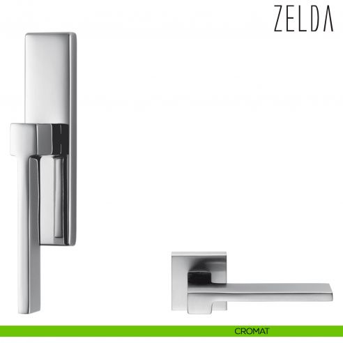 Maniglia per finestra cremonese Zelda Colombo Design cromat