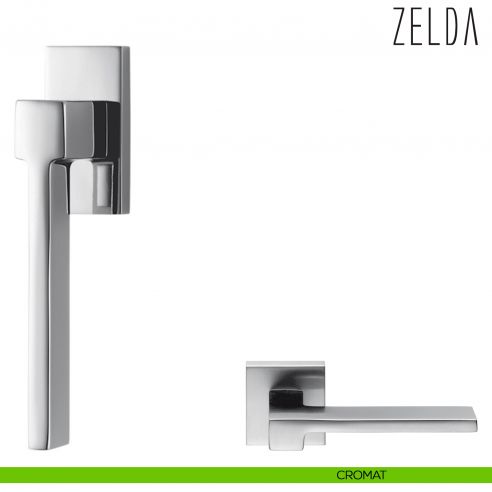 Maniglia per finestra martellina DK Zelda Colombo Design cromat