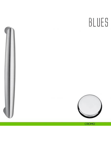 Maniglione per porta Blues Colombo Design cromo