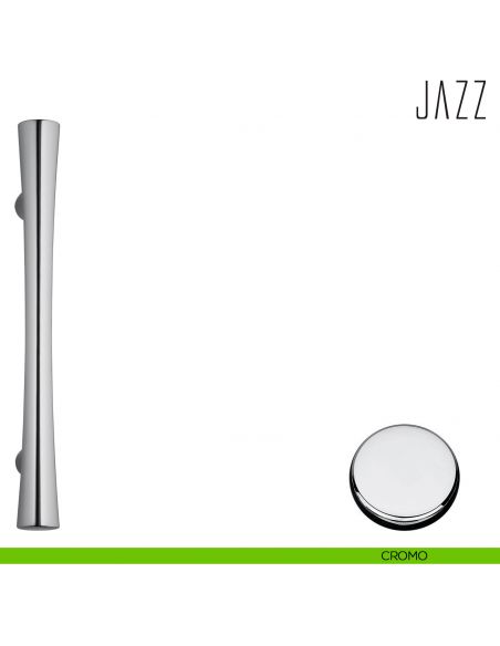 Maniglione per porta Jazz Colombo Design cromo