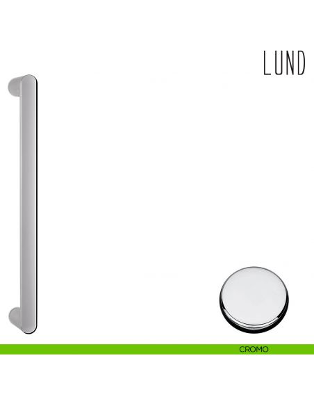 Maniglione per porta Lund Colombo Design cromo