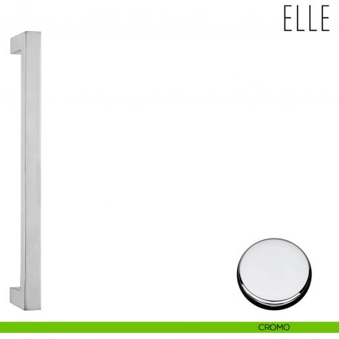 Maniglione per porta Elle Colombo Design cromo