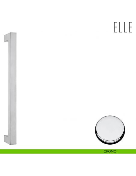 Maniglione per porta Elle Colombo Design cromo