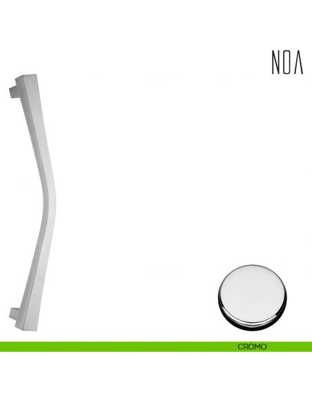 Maniglione per porta Noa Colombo Design zancato ID26 A cromo